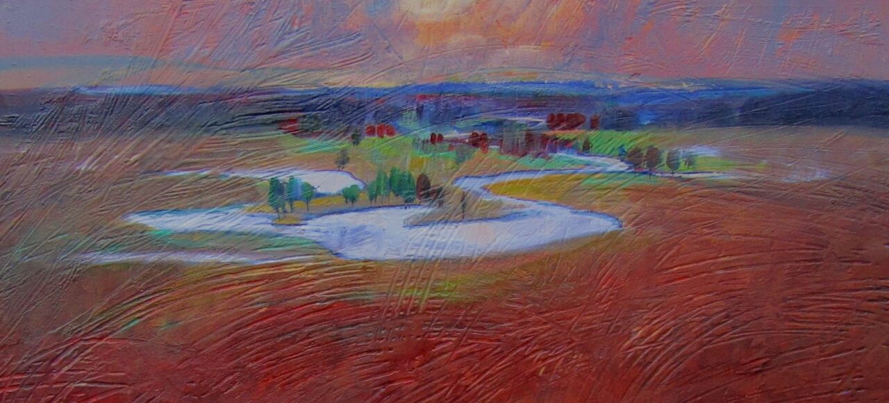 Miroslav BUCHER - Portrét zeme, virtuálna výstava v galérii DIELO.EU