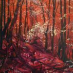 Ivan-Soroka-Zákutia-lesa-akryl-na-plátne-predajna-galeria