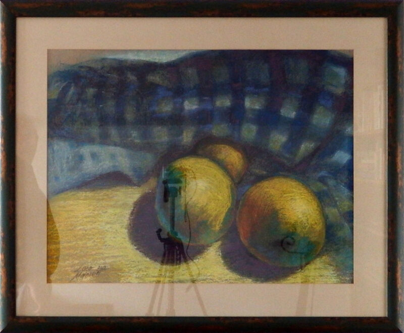 Ladislav-Majorosi-Velkonocne-jablka-pastel-na-papieri