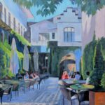 Jaroslav-Staviscak-Cas-na-kavu-olejomalba-na-platne-predaj-obrazov