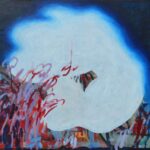 Babu-Pribisova-Venusin-pad-akryl-na-platne-umelecke-dielo