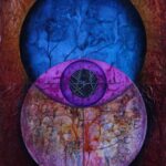 Milan-Krajco-Velkonocna-kompozicia-3-malba-tusom-na-papieri-dielo