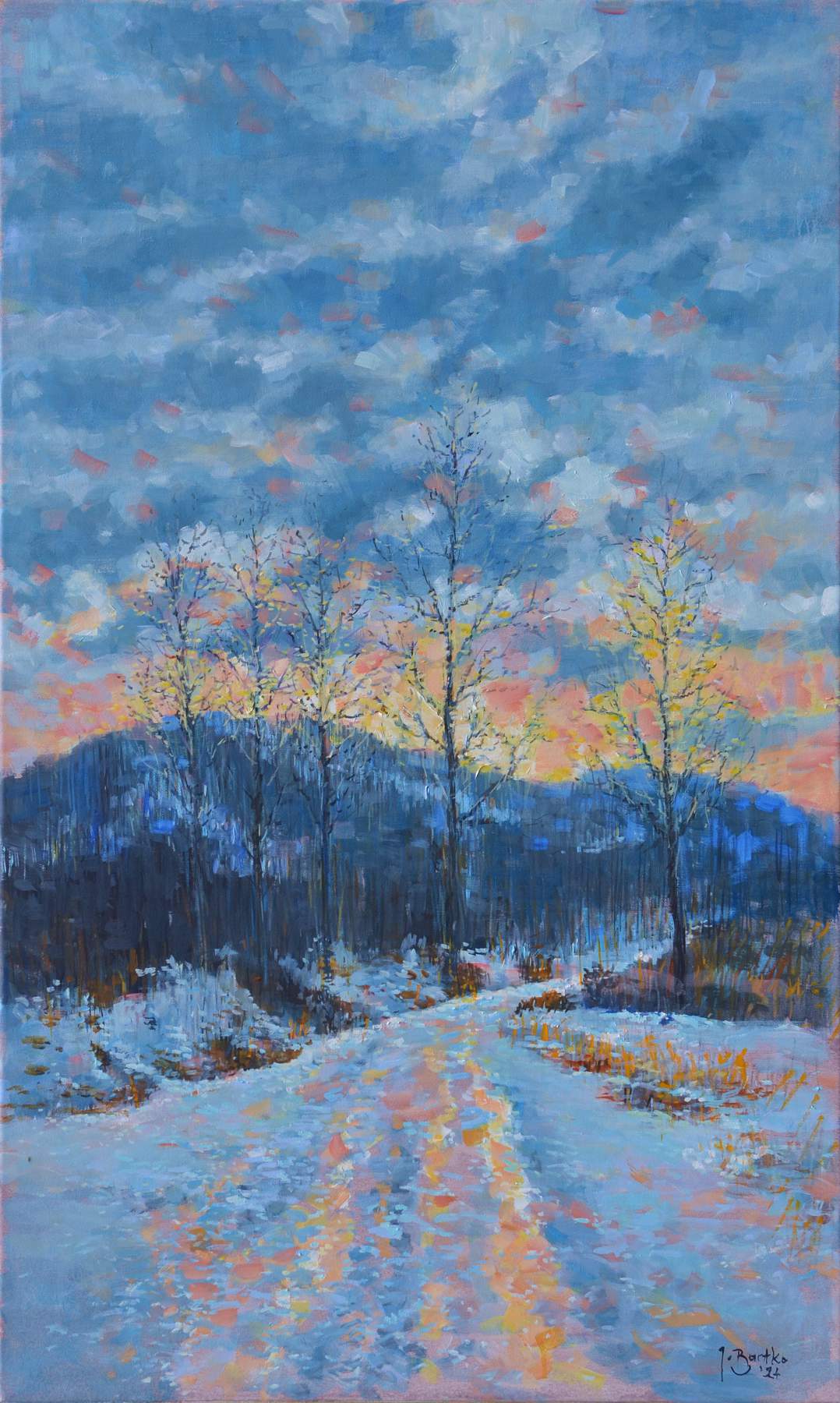 Jan-Bartko-Sigord-v-zime-olejomalba-na-platne-vytvarne-umenie