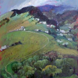 Miroslav-Bucher-Portret-zeme-Kaplicka-olejomalba-na-platne-slovensky-maliar