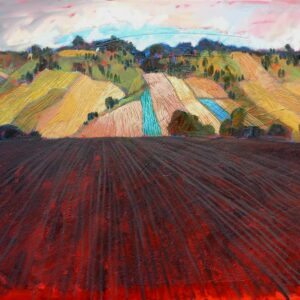 Miroslav-Bucher-Portret-zeme-Na-poli-olejomalba-na-platne-predaj-obrazov