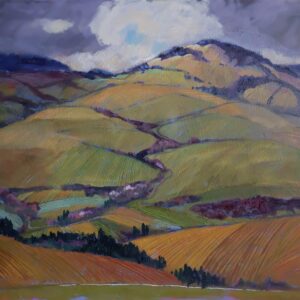 Miroslav-Bucher-Portret-zeme-Tam-u-nas-olejomalba-na-platne-dielo