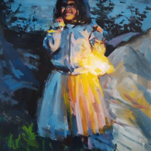 Gabriel-Kurak-Svetluska-akryl-na-platne-obrazy-na-predaj