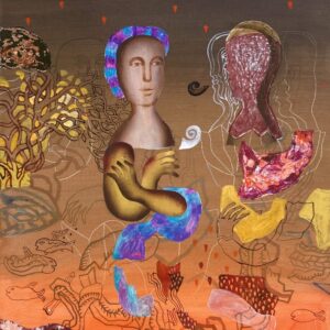 Daniela-Krajcova-Iluzionistka-2-kombinacia-technik-na-platne-