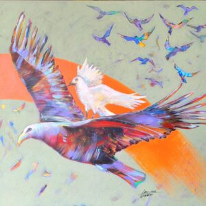 Ladislav-Majorosi-Prilezitost-akryl-na-platne-umelecke-dielo