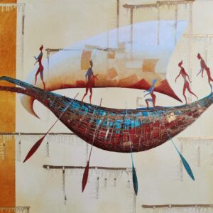 Norbert-Judt-Cas-pokory-kombinovana-technika-na-platne-umelecke-dielo