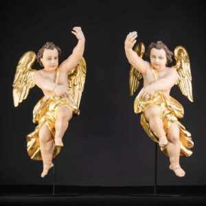 Par-anjelov-prelom-18.-a-19.-storocia-barokova-socha-starozitnost