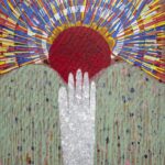 David-Gore-Anjel-akryl-na-platne-sucasna-malba