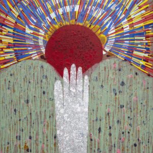 David-Gore-Anjel-akryl-na-platne-sucasna-malba