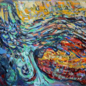 Miro-Pribis-Divoky-anjel-olejomalba-platno-na-doske-sucasne-vytvarne-umenie