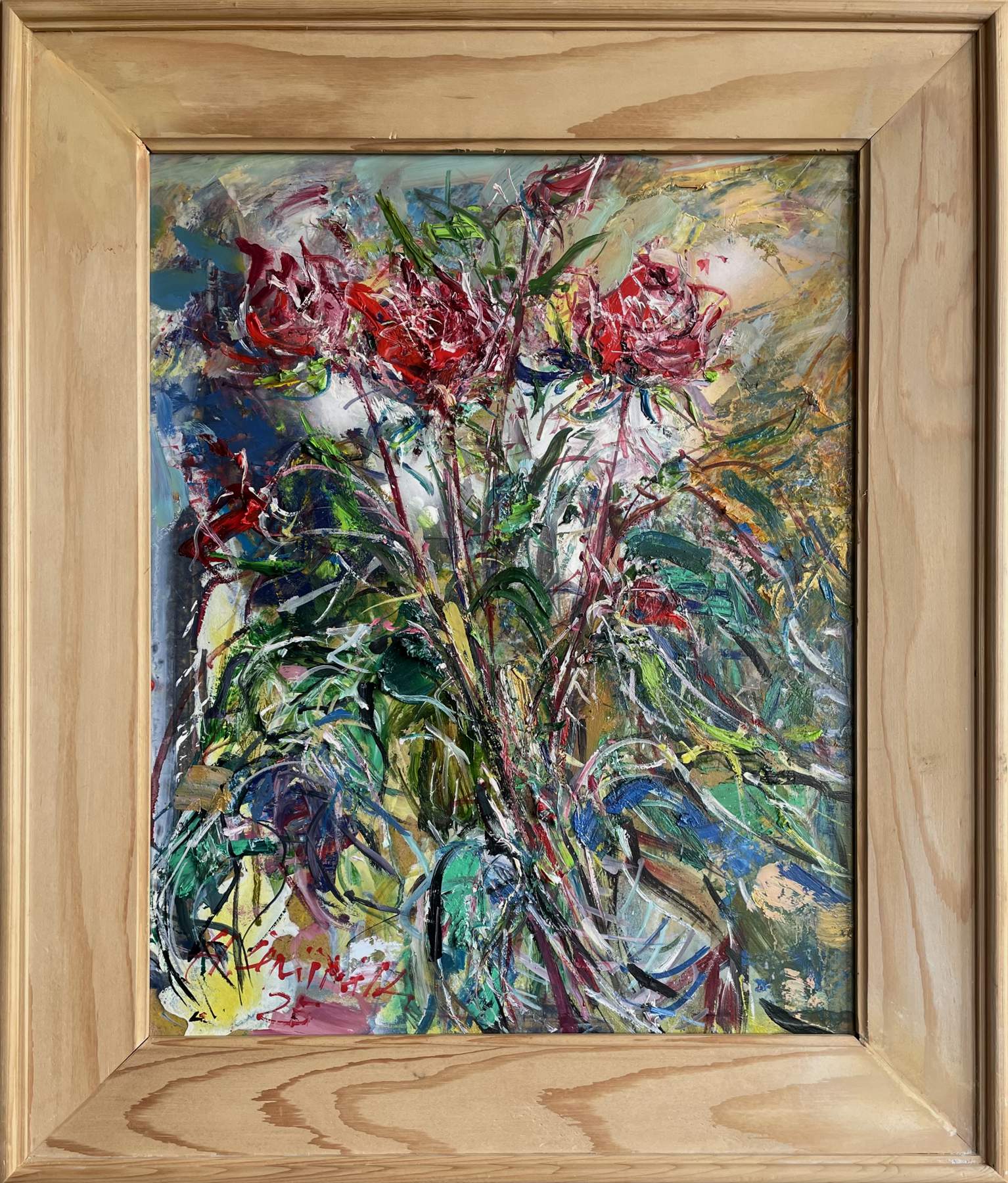 Hubert-Cepissak-Ruze-pre-teba-olejomalba-na-sololite-predaj-obrazov