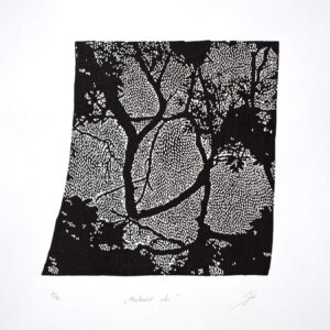 Katarina-Salekova-Nebeske-oko-linoryt-predaj-obrazov