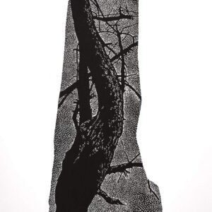 Katarina-Salekova-Ticho-v-liniach-linoryt-moderne-umenie