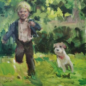 Gabriel-Kurak-Dvaja-stastni-akryl-na-platne-obrazy-na-predaj