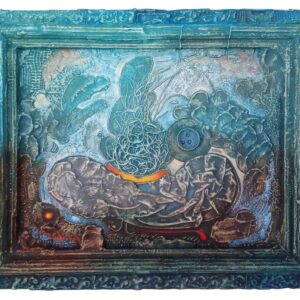 Fero-Kuco-Blaznivy-kamen-malba-relief-olej-a-specialna-technika-na-doske-dielo