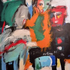 Miroslav-Kotora-Chaos-v-overgrounde-akryl-na-platne-galeria-umenia