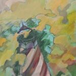 Kam-Pribisova-Majak-v-horach-kombinovana-technika-na-kartone-ilustracia