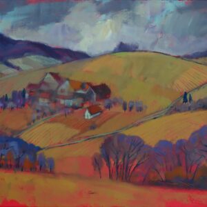 Miroslav-Bucher-Portret-zeme-Na-lazoch-1-olejomalba-na-platne-predaj-obrazov