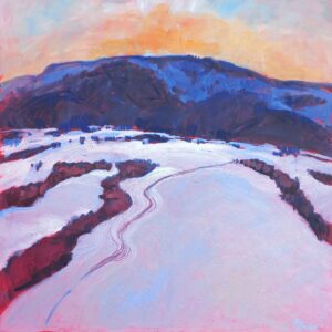 Miroslav-Bucher-Portret-zeme-Carna-Hura-v-zime-olejomalba-na-platne-predaj-obrazov