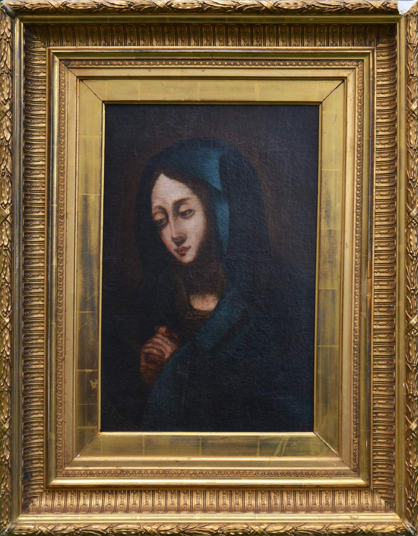 Smutna-Panna-Maria-olej-na-platne-18.-storocie-predaj-staozitnosti